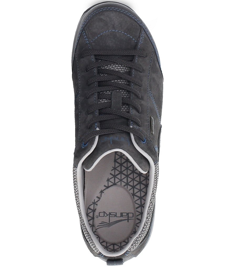 Dansko Women's Paisley Suede Waterproof Lace-Up Sneakers