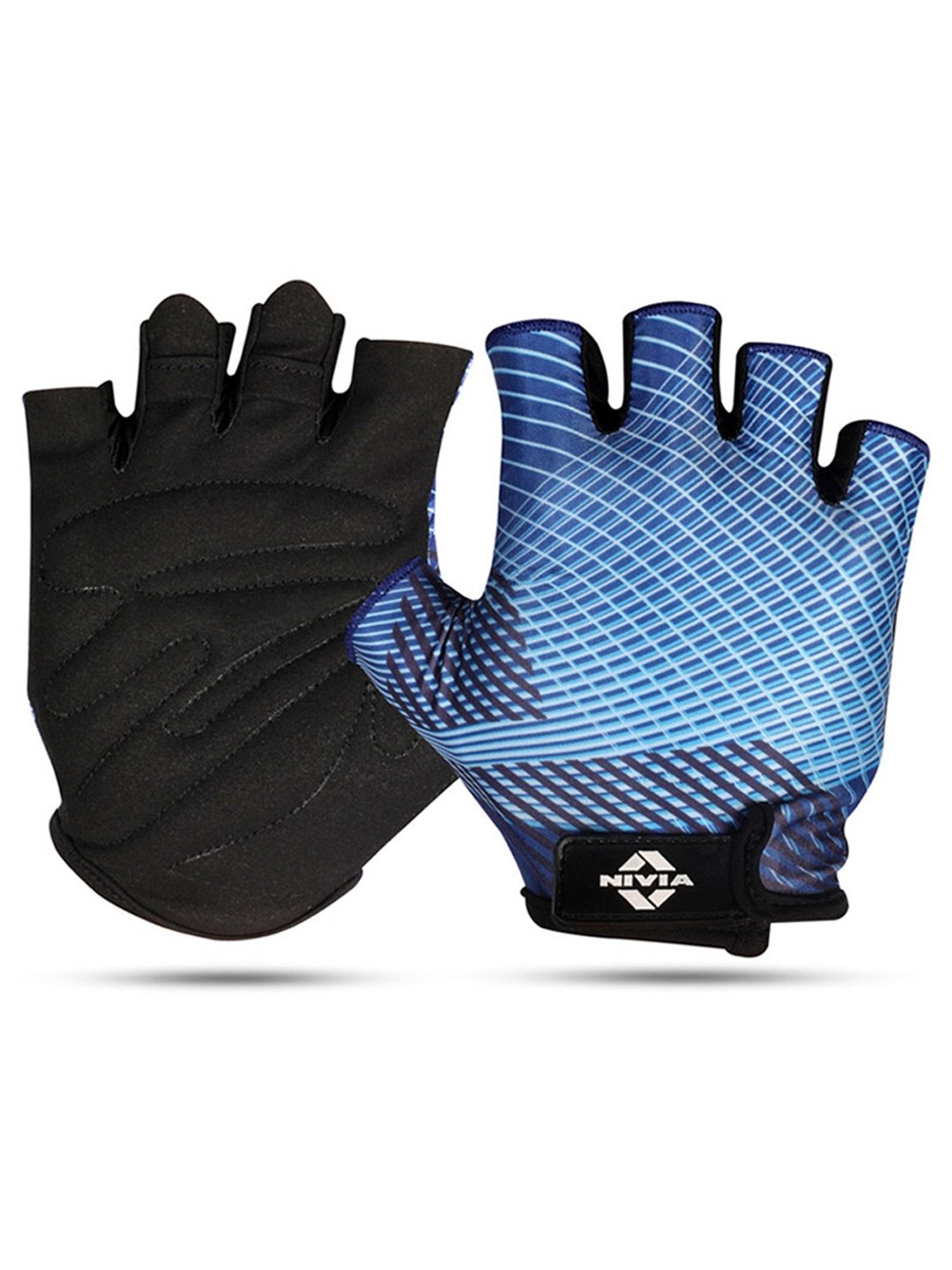 Nivia COPPERHEAD 2.0 Gym Glove (Blue) Size - M