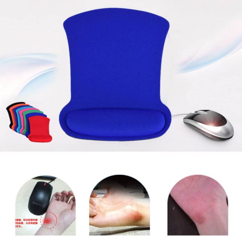 Thicken Soft Sponge Wrist Rest Mouse Pad For Optical/Trackball Mat Mice Pad Computer Durable Comfy Mouse Mat