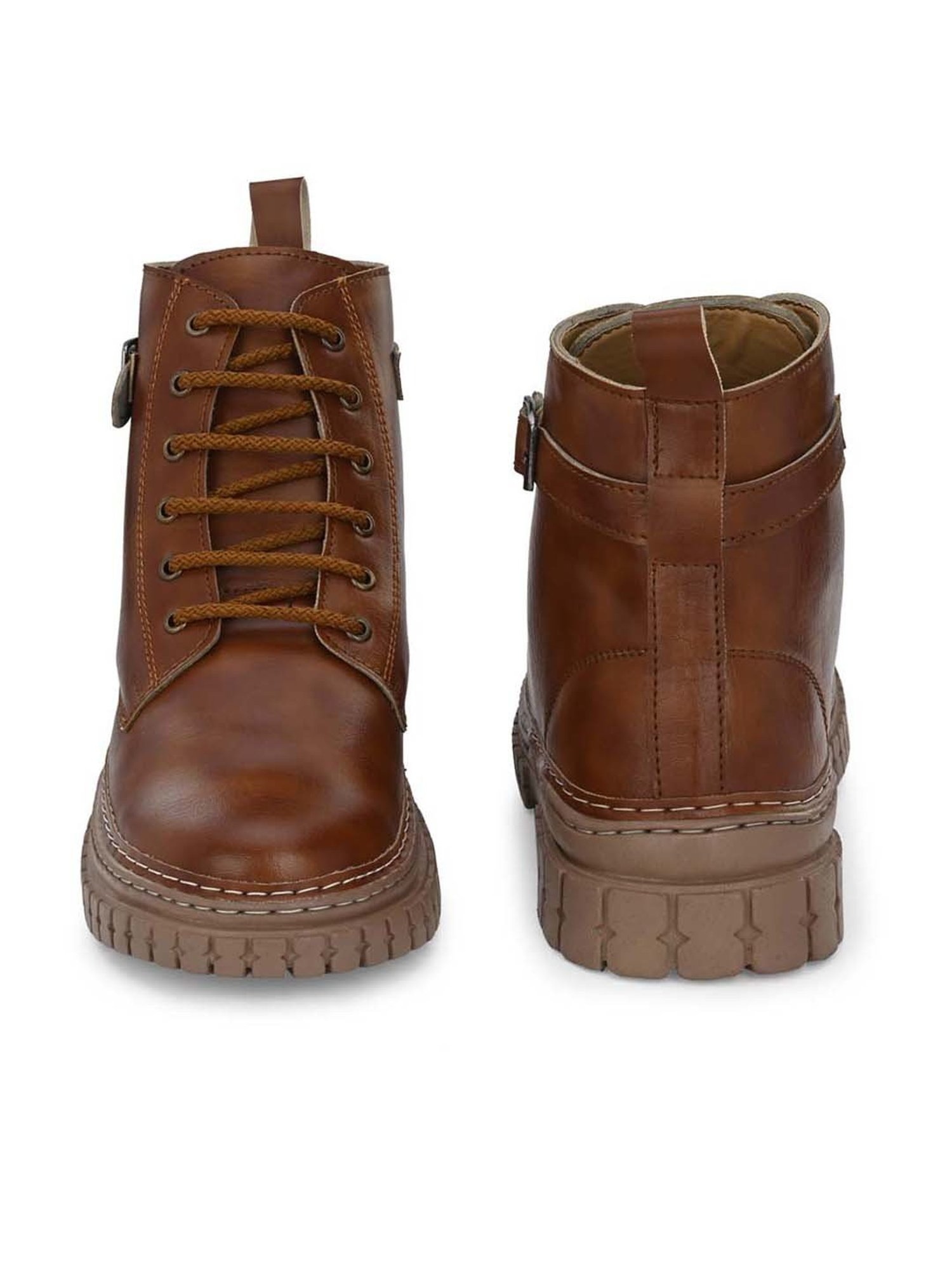 Eego Italy Men's Tan Derby Boots