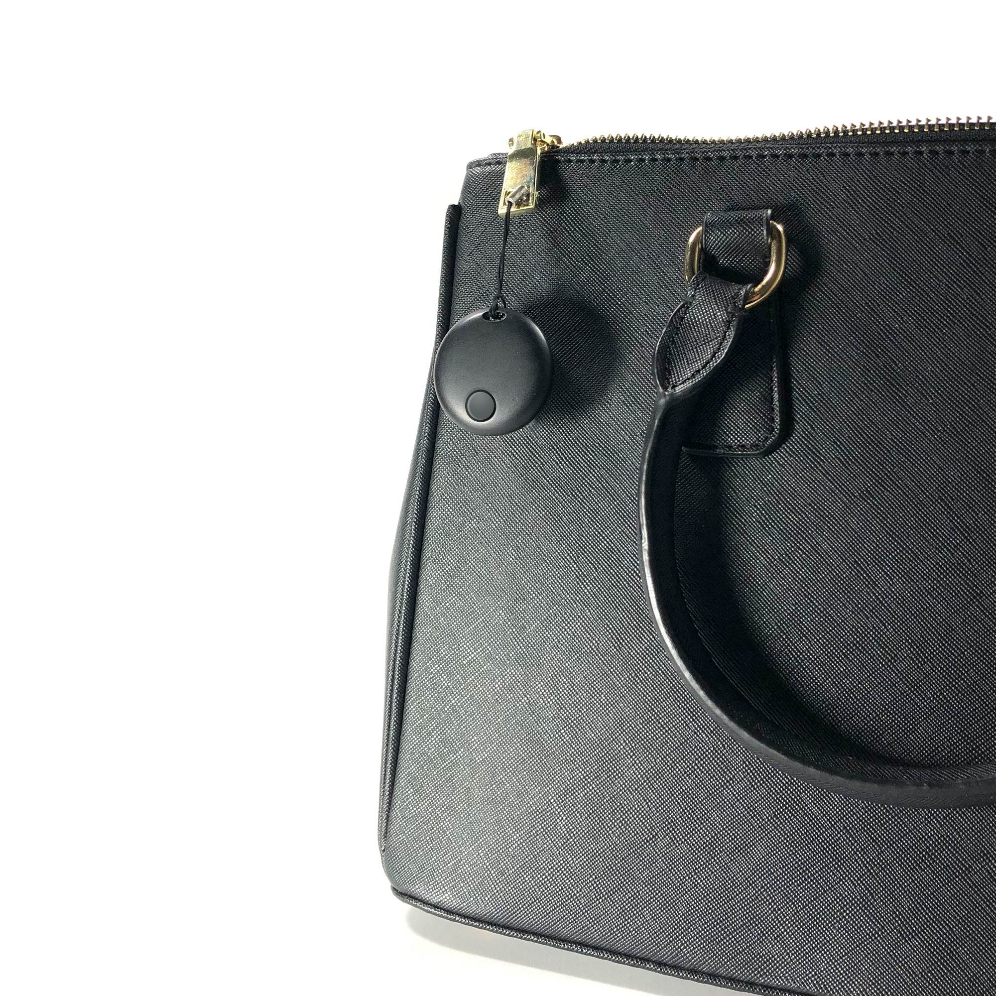 Safedome SD Mini Bluetooth Tracker, Smart Finder for Lost Keys, Wallets, Purses, and Bags. Small Bluetooth Phone Tracking Device with Replaceable Battery and Free Companion App - Black