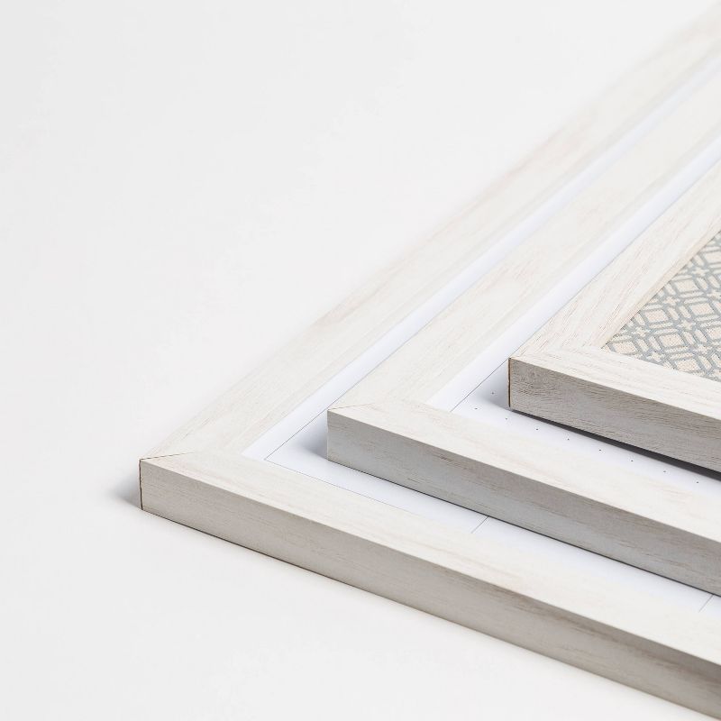 U Brands 11"x17" Organization Center 3-Board Set White Frame