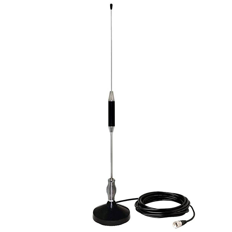 CB Antenna 28 inch for CB Radio 27 MhzPortable IndoorOutdoor Antenna Full Kit with Heavy Duty Magnet Mount MobileCar Radio Antenna Compatible with President Midland Cobra Uniden Anytone by