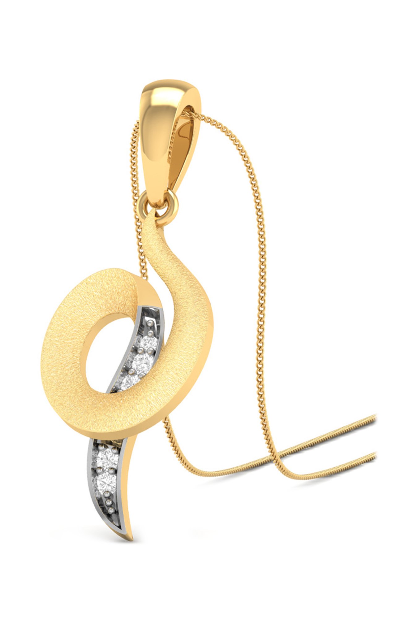 PC Jeweller Crowley 22 kt Gold Pendant without Chain