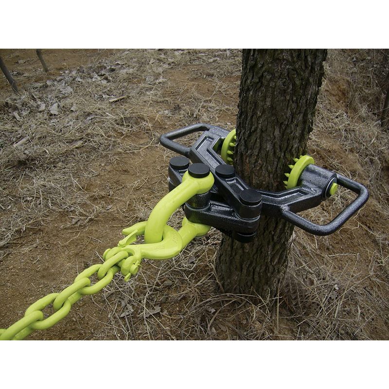 Brush Grubber BG-11 XTREME Larger Brush & Tree Stump Root Puller Remover Tool w/ Rugged Handles, 1" Steel Construction, & 18 Gripping Teeth