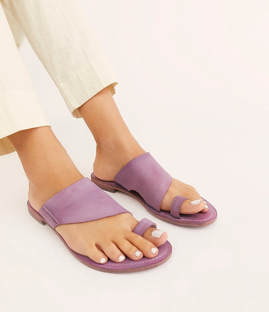 Free People Sant Antoni Leather Sandals