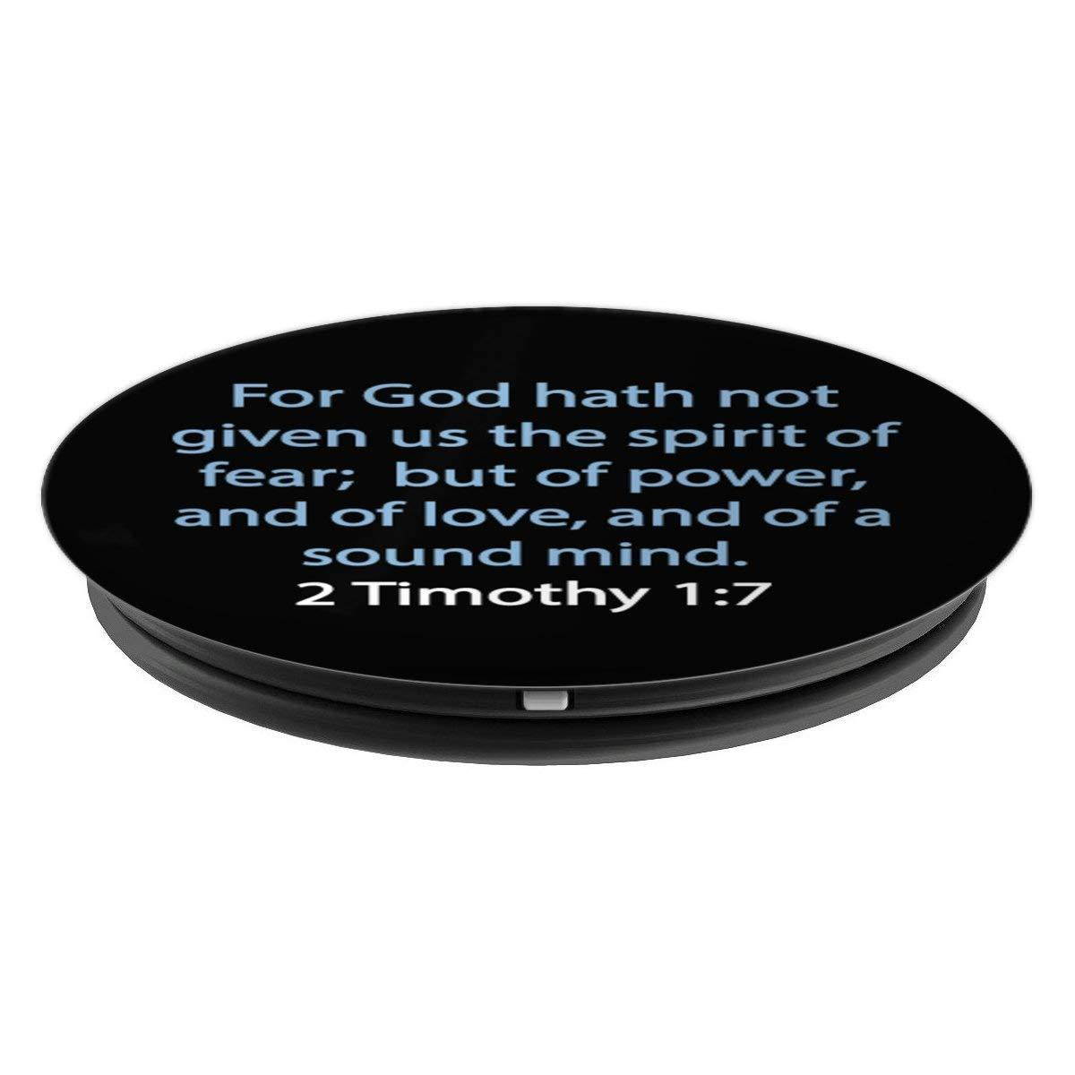 2 Timothy 1:7 KJV Blue, God Hath Not Given Us Spirit Of Fear