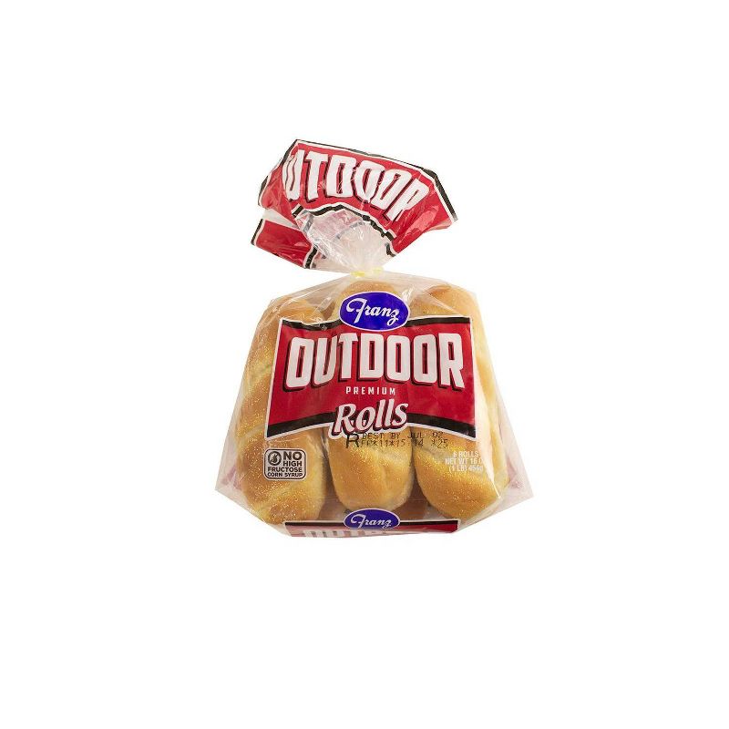 Franz The Original Outdoor Stadium Style Bun - 16oz/6ct