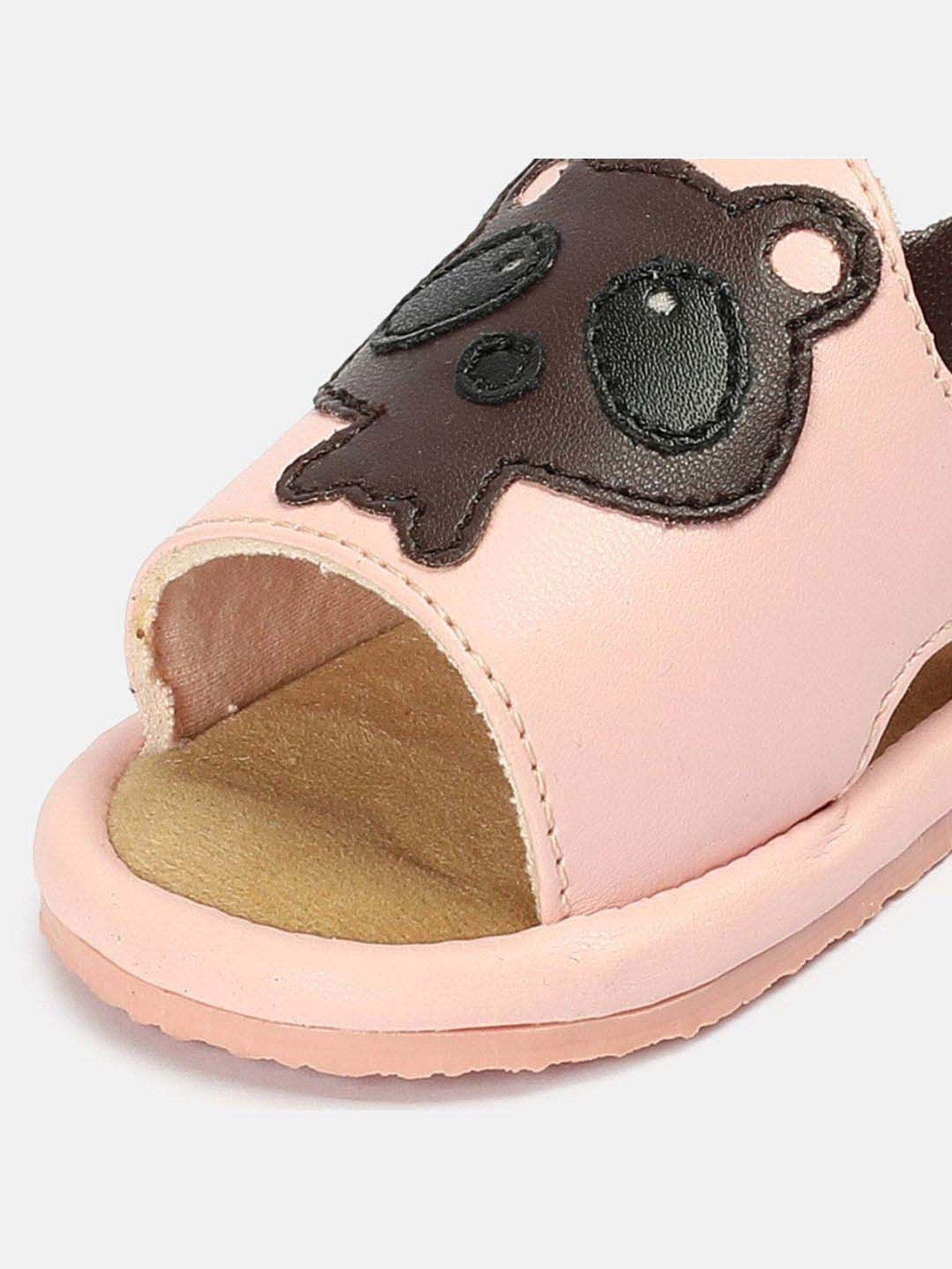 MINIKLUB Girls Light Pink Casual Wear Flip Flop