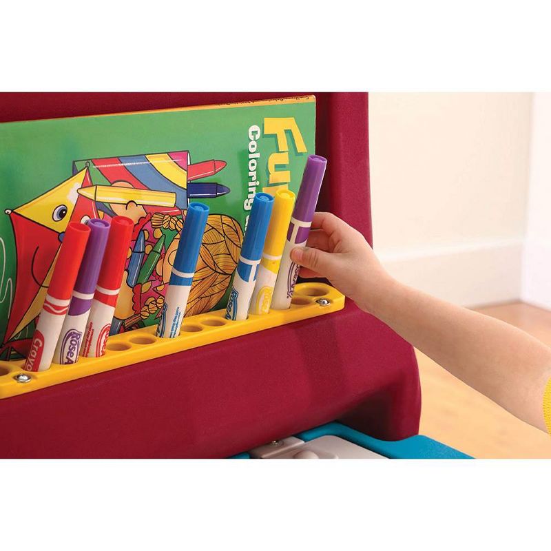 Step2 Art Easel Coloring Dry Erase Board and Desk Toddler Kids Toy with Chair