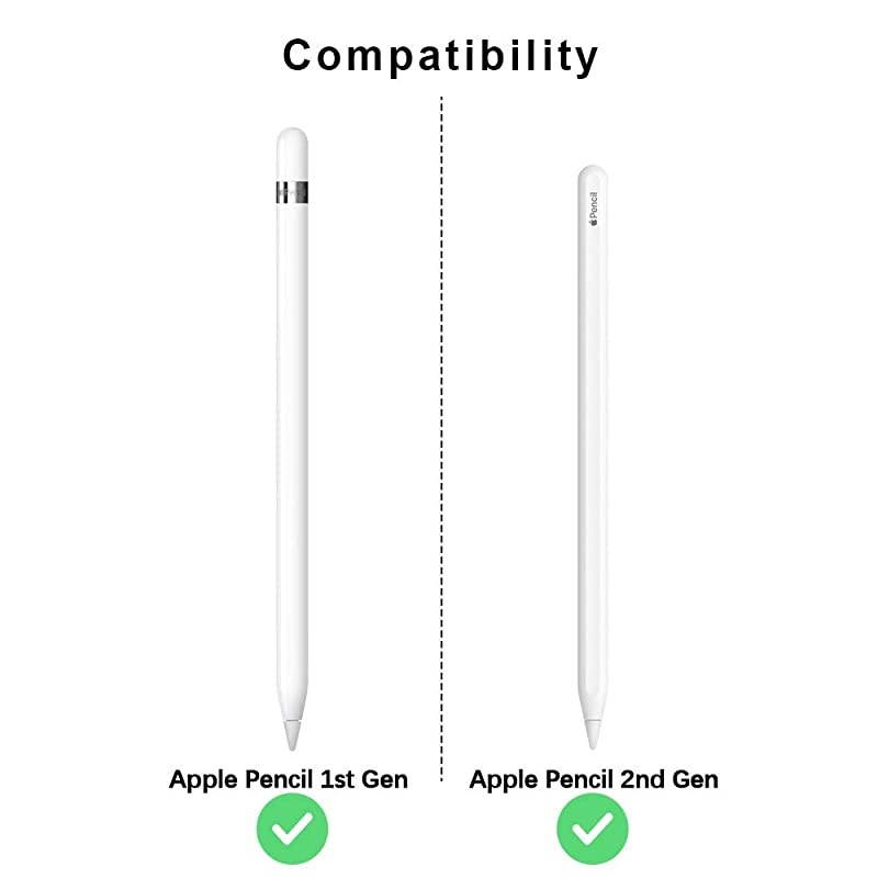 Replacement Cap Compatible with Apple Pencil Magnetic Protective Cap Cover iPencil Cap for iPad Pro Pencil