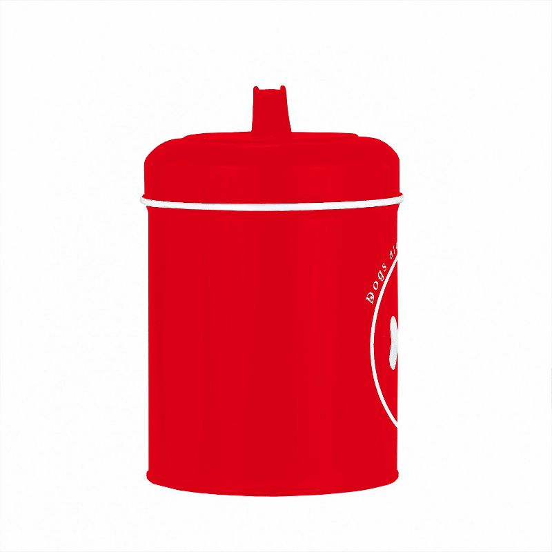 Amici Pet Dogs Favorite Metal Food Canister, Medium, 64oz