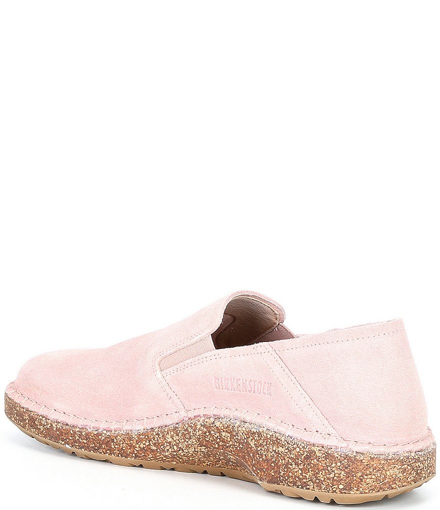 Trotters Harlow Lizard Patent Suede Leather Slip-Ons