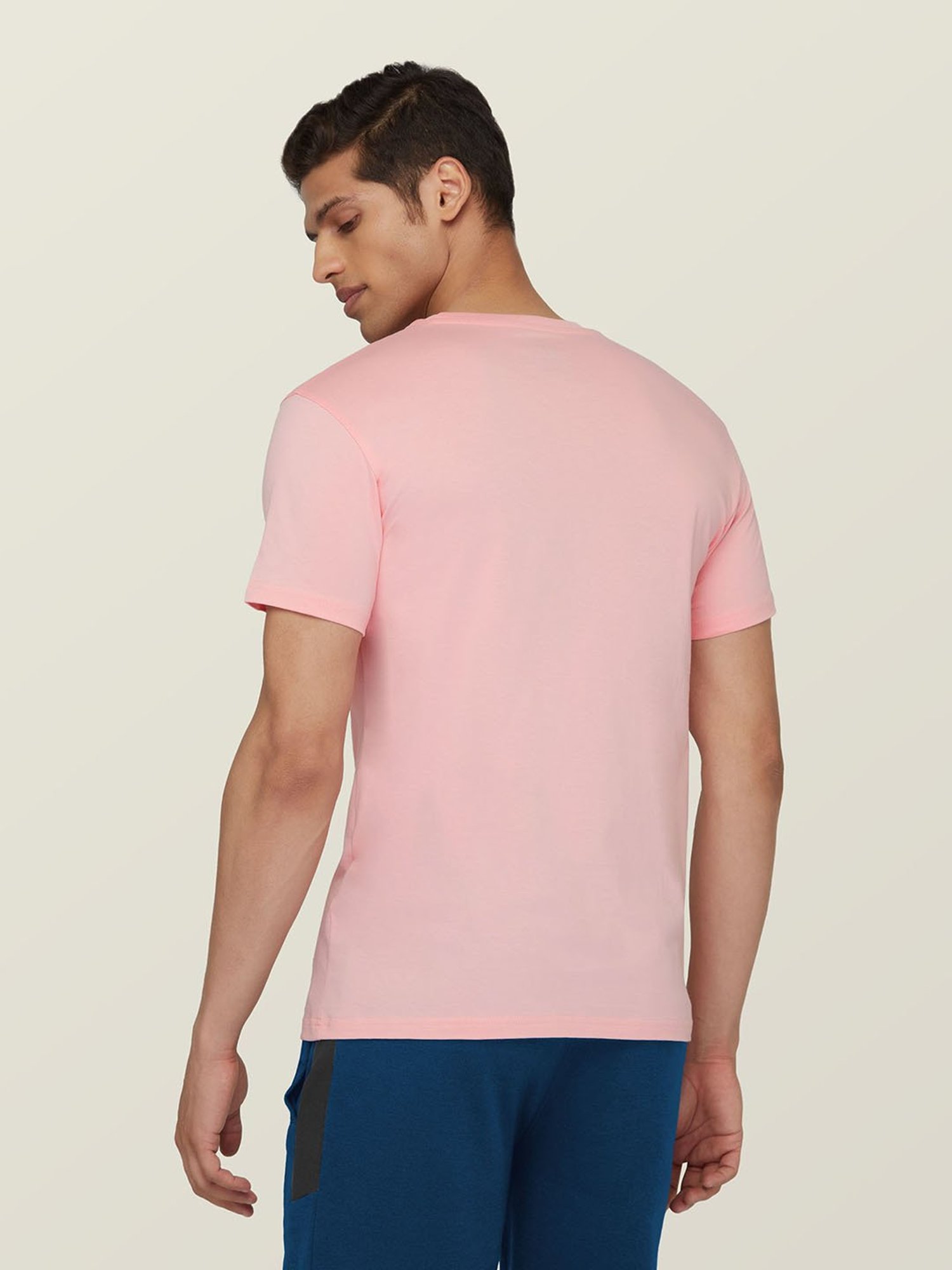 XYXX Light Pink Crew T-Shirt