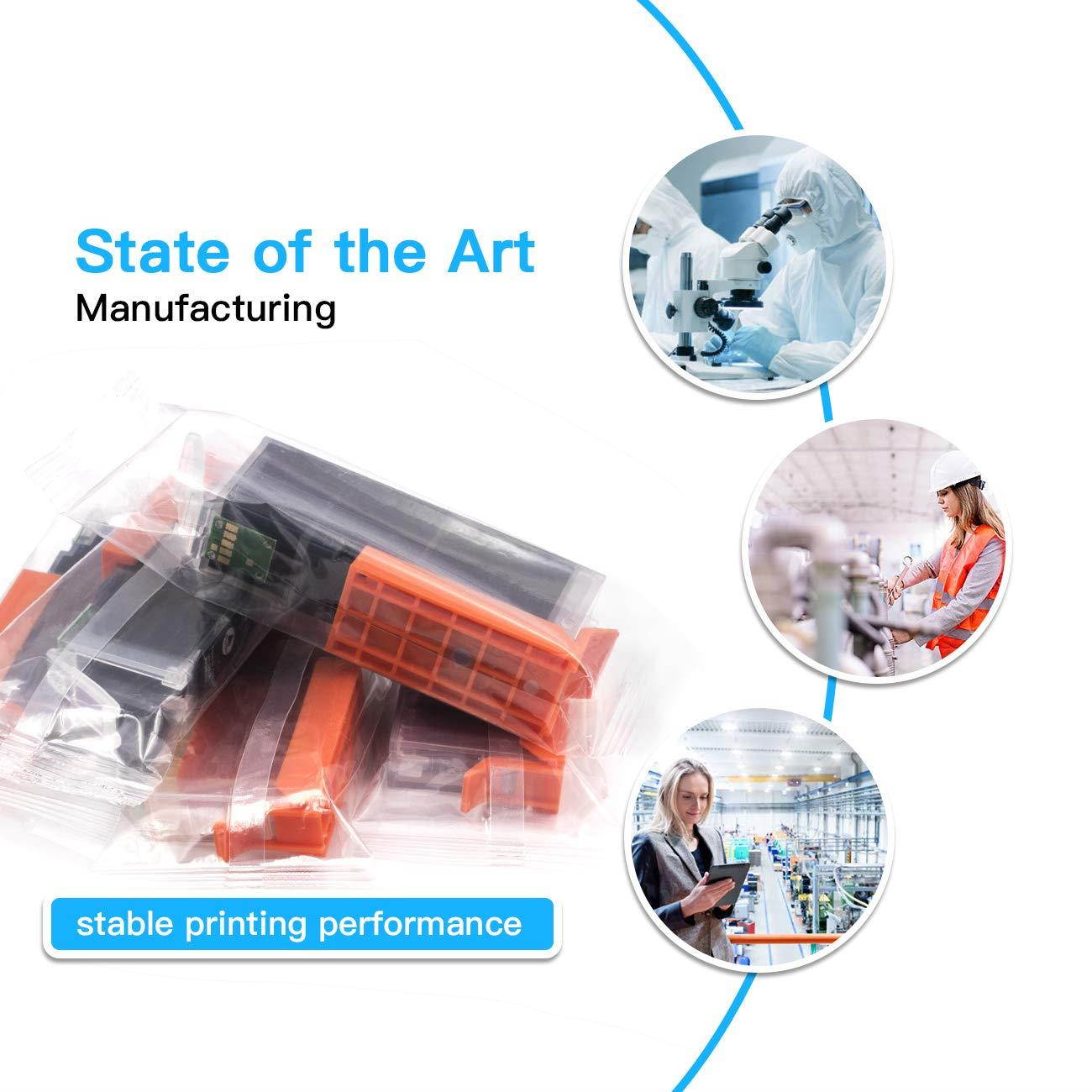 E-Z Ink (TM) Compatible Ink Cartridge Replacement for Canon PGI-250XL PGI 250 XL CLI-251XL CLI 251 XL to use with PIXMA MX922 MG5520 (3 Large Black, 3 Cyan, 3 Magenta, 3 Yellow, 3 Small Black) 15 pack