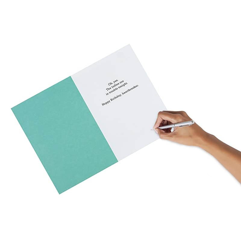 Shoebox Funny Birthday Card for Men (Tuxedo Kid) (0349RZF3029)