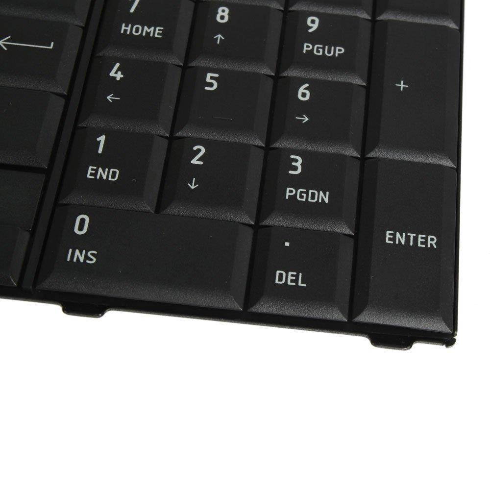 MaxLLTo Keyboard for Toshiba Satellite A500 A505 A505D Series Black US Layout