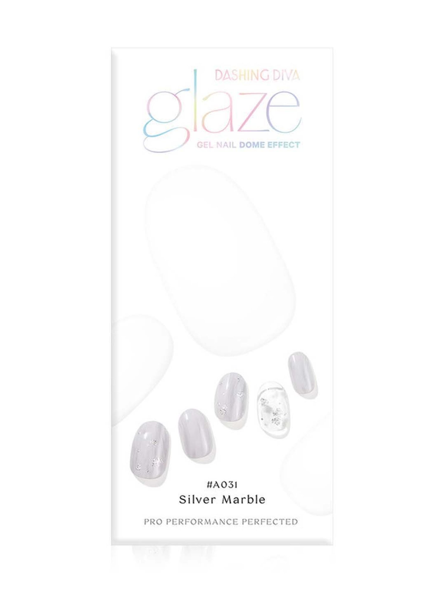 DASHING DIVA Glaze Silver Marble