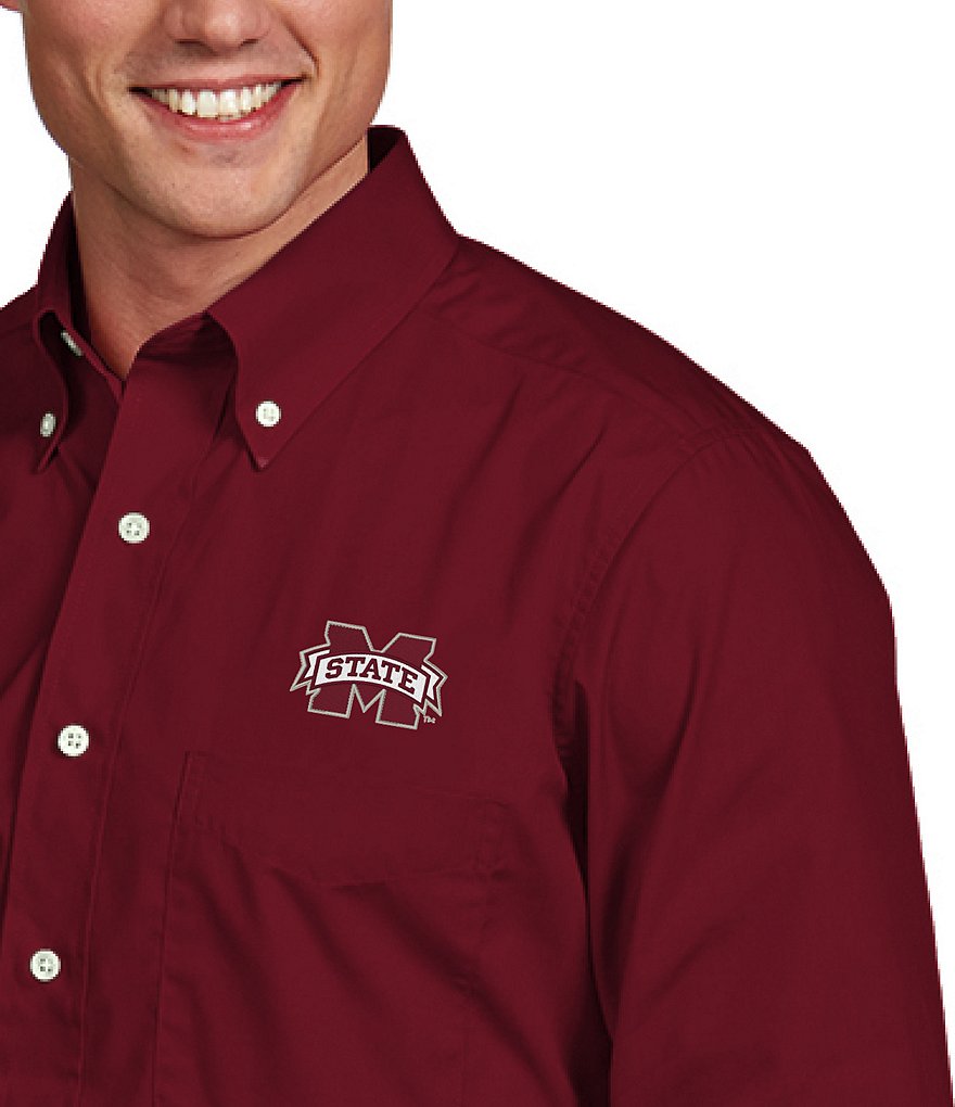 Antigua NCAA Dynasty Long-Sleeve Woven Shirt