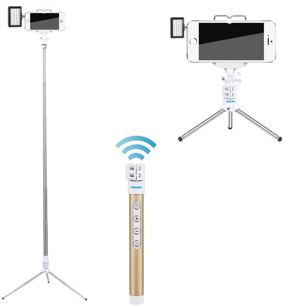 Zonman Holder for iPhone/Samsung Galaxy - Retail Packaging - Black