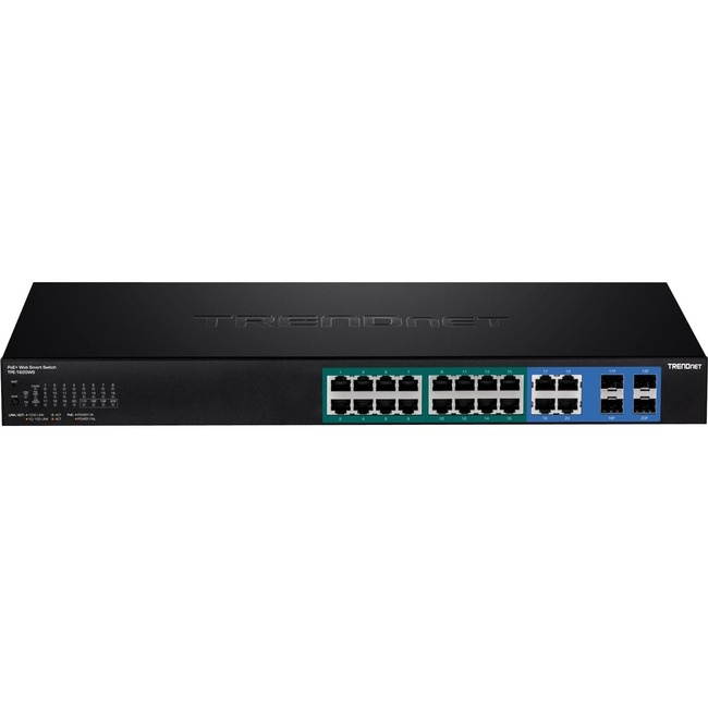TRENDnet 20-Port Gigabit Web Smart PoE+ Switch