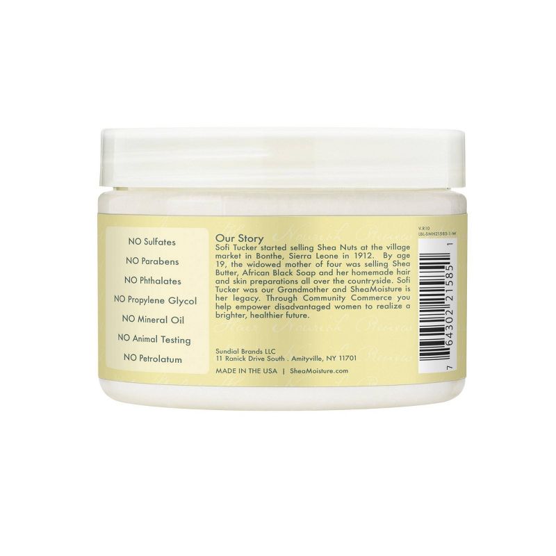 SheaMoisture Jamaican Black Castor Oil Strengthen & Restore Smoothie - 11 fl oz