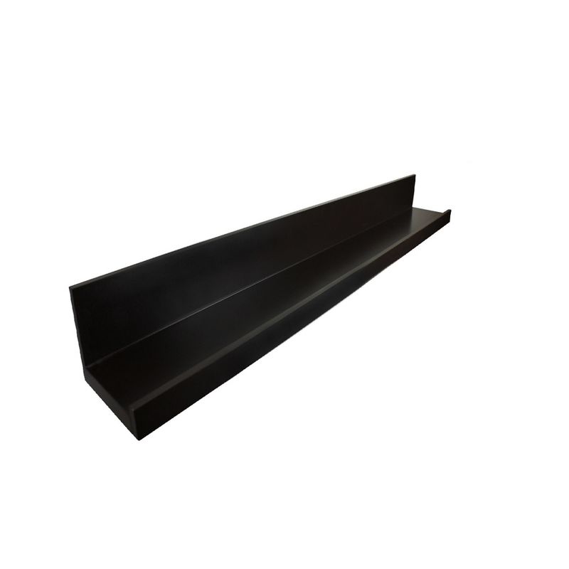 Picture Ledge Decorative Wall Shelf - Black