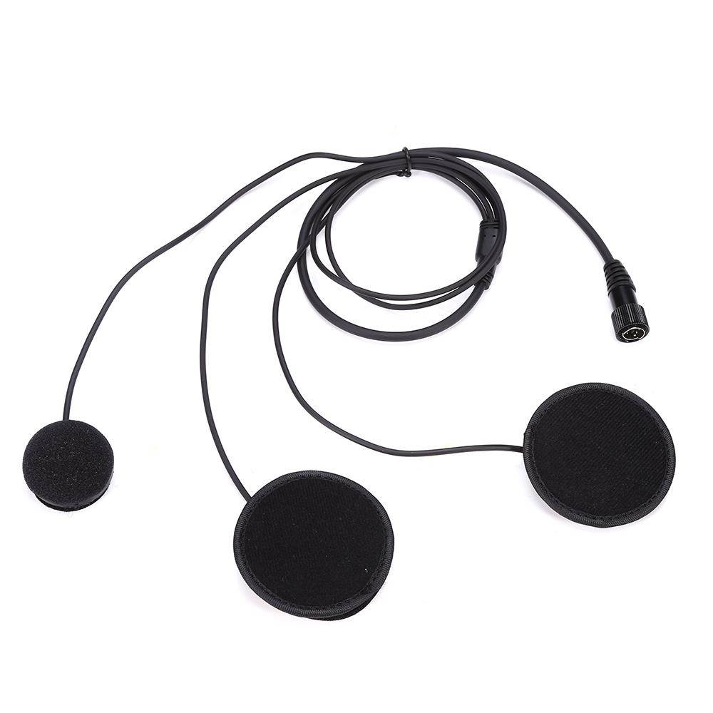 2 PIN Full Face Helmet Motorcycle Race Headset For Baofeng Kenwood Walkie Talkie