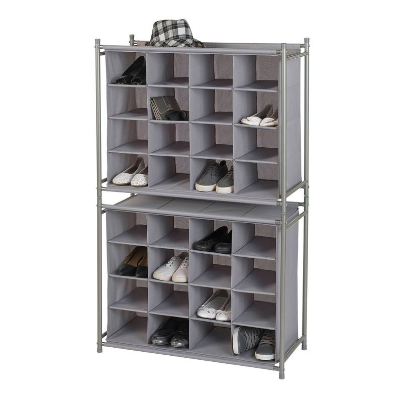 Neatfreak 16 Cubby Stackable Organizer Gray