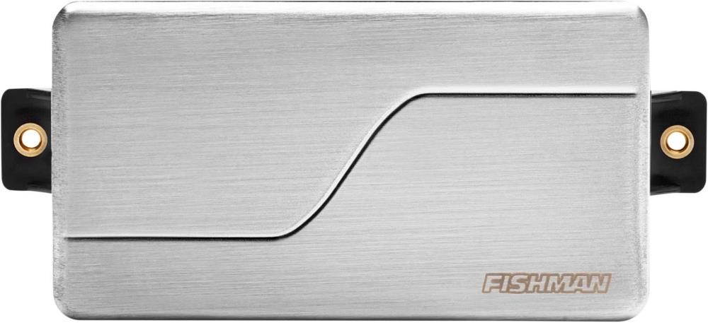 Fishman Fluence Modern Alnico Humbucker Neck Guitar Pickup Brushed Stainless Steel