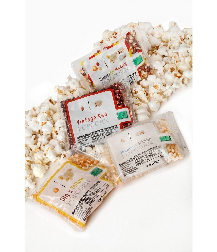 Wabash Valley Farms Stainless Steel Whirley-Pop Popcorn with Sip & Snack Set