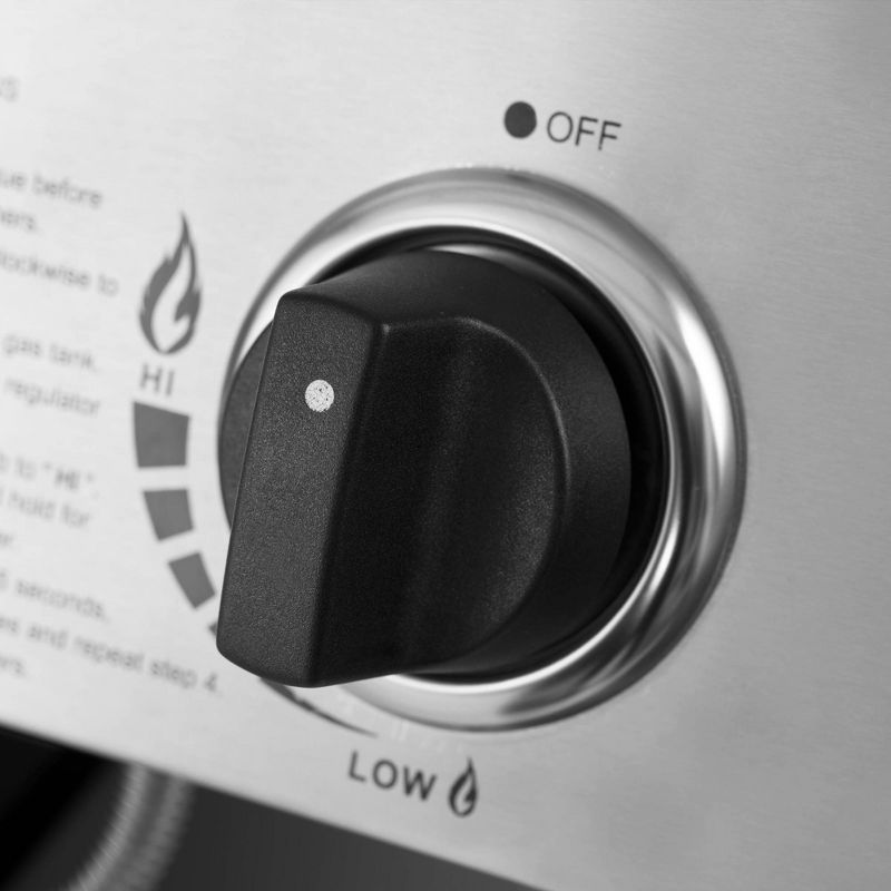 Classic 6-Burner LP Stainless Steel Gas Grill Model SG6002 - Royal Gourmet