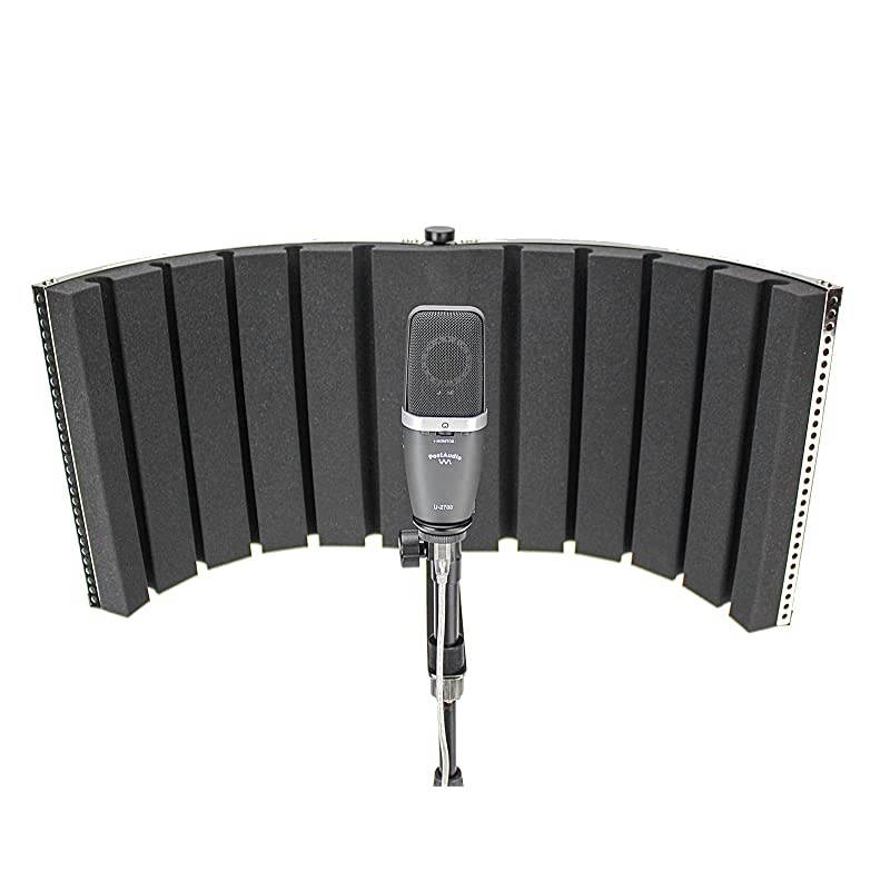 ARF-36 Foldable Reflection Filter and Portable Vocal Booth with Carrying Bag. Studio Sound Anywhere, Anytime.
