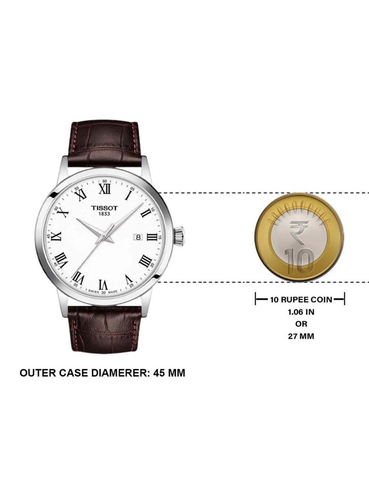 TISSOT T1294101601300 CLASSIC DREAM Watch for Men