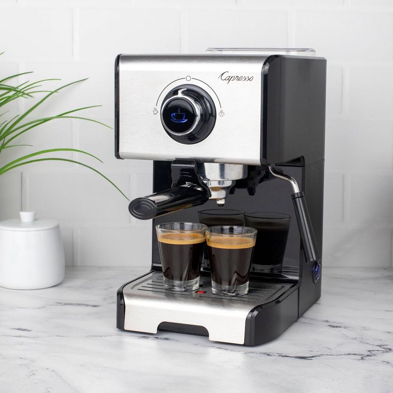 Bialetti 3 Cup Moka Stovetop Espresso Maker - Silver