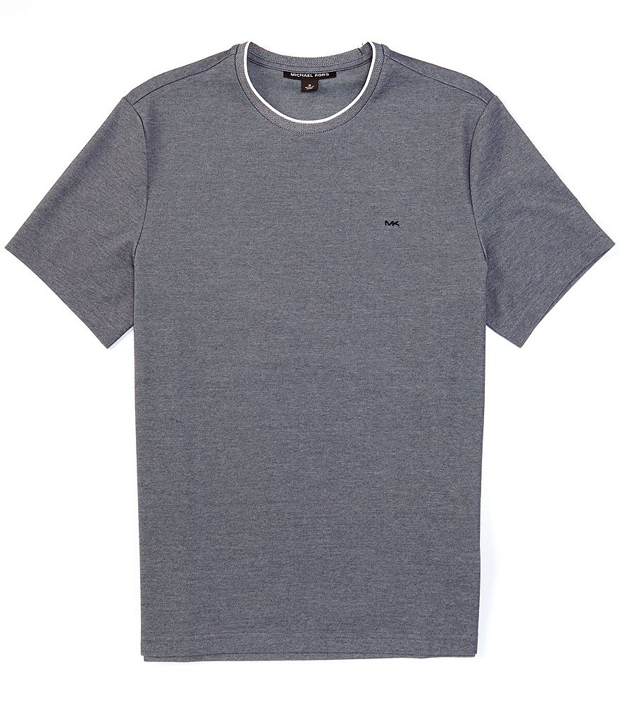 Michael Kors Birdseye Crewneck Short-Sleeve Tee