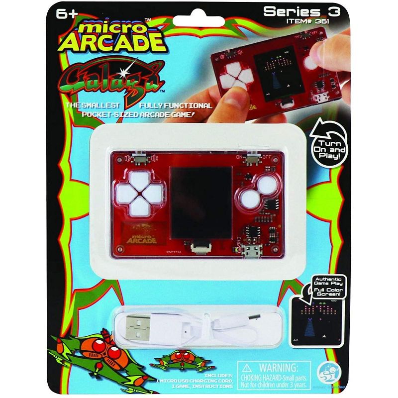 Super Impulse Micro Arcade Miniature Video Game | Galaga