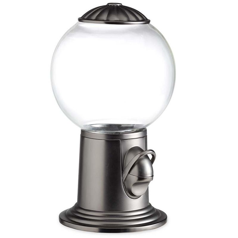 Glass And Metal Globe Snack Dispenser/ Storage - Plow & Hearth