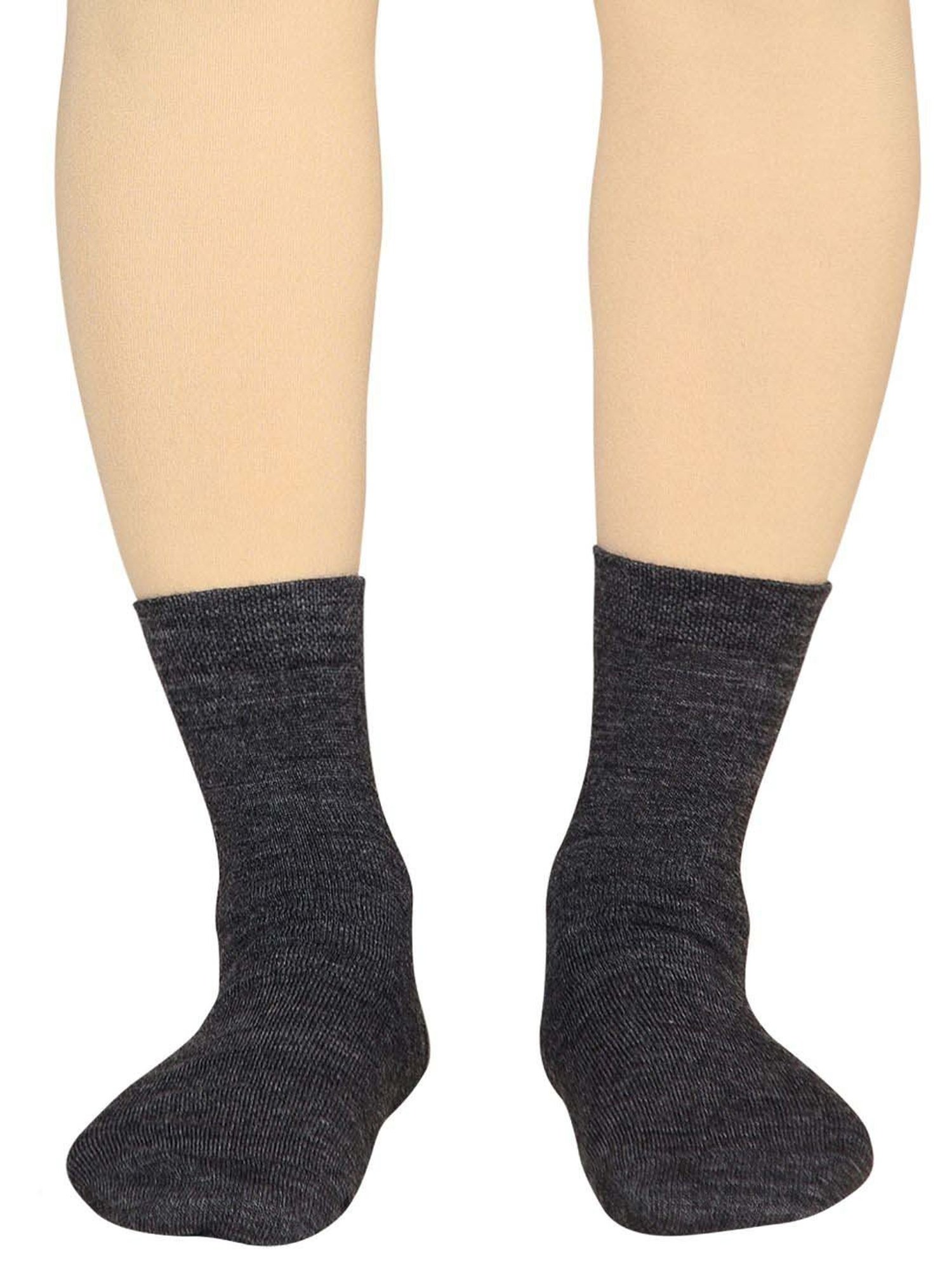 Bodycare Anthra Melange Ankle Socks - Pack Of 3