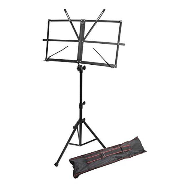 windsor 050151bk windsor music stand with bag  black