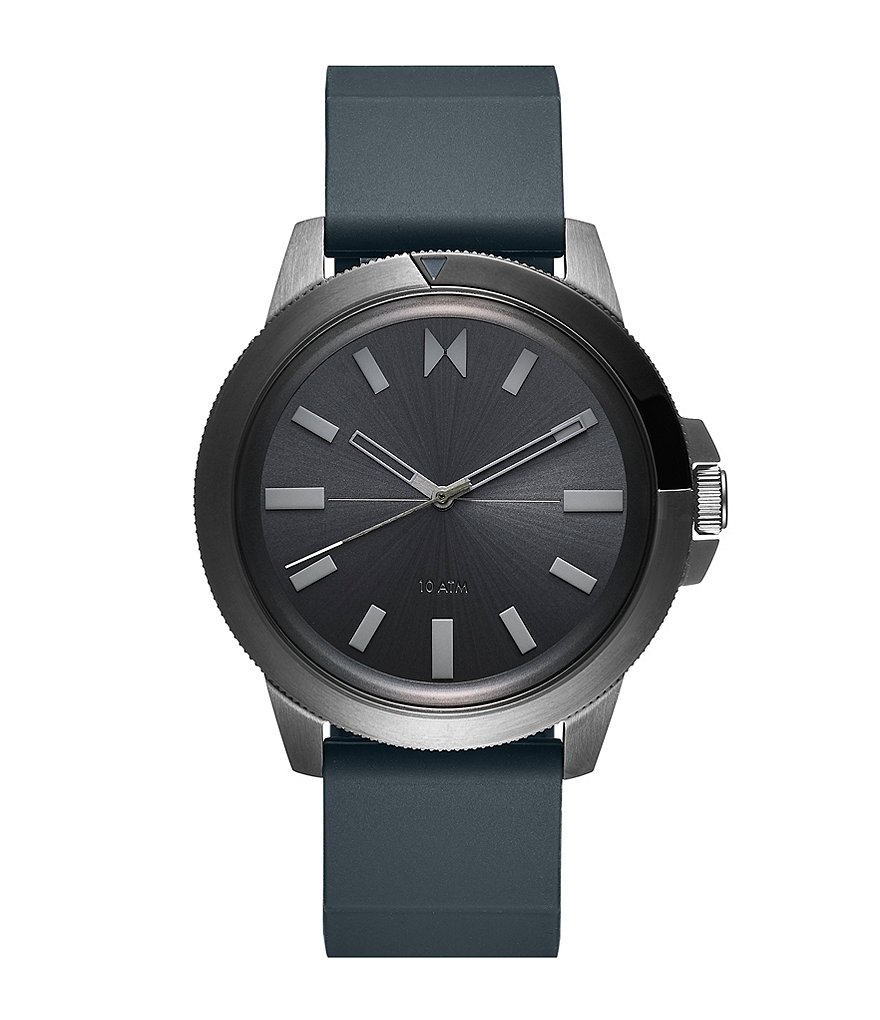 MVMT Minimal Sport Pacific Mist Blue Silicone Watch