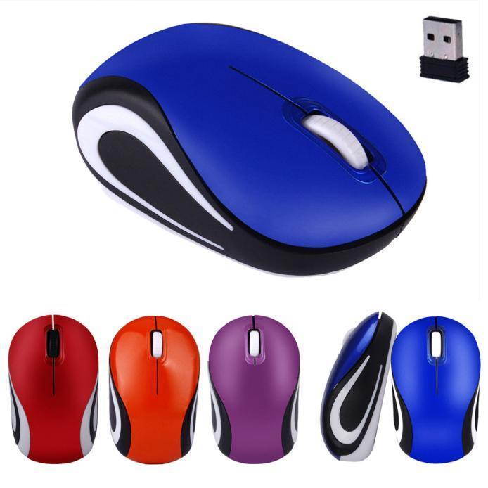 Mini 2.4GHz 2000DPI 3Buttons USB Wireless Optical Mouse For PC Laptop Desktop PC
