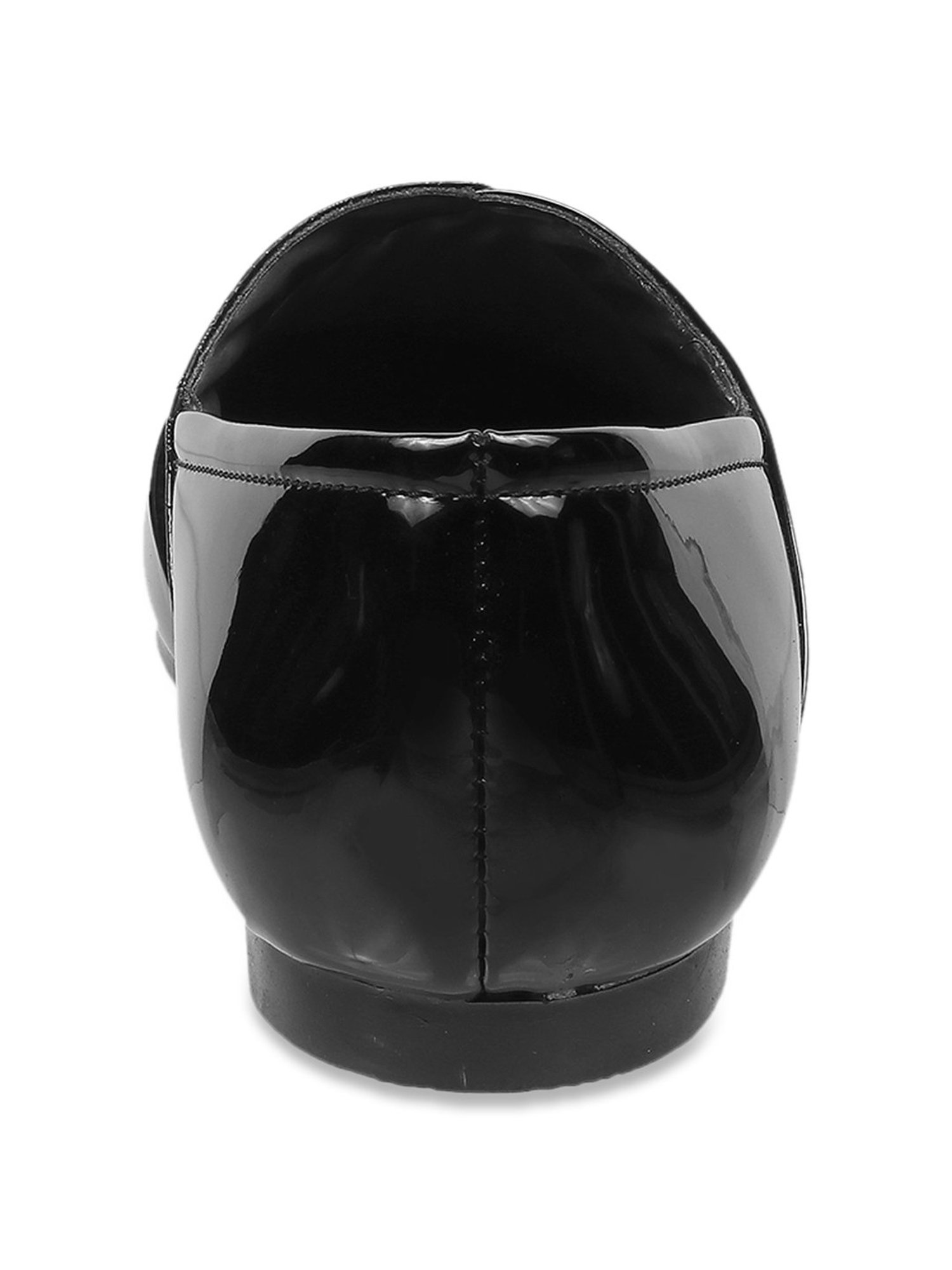 Walkway Men's Black Ethnic Juttis