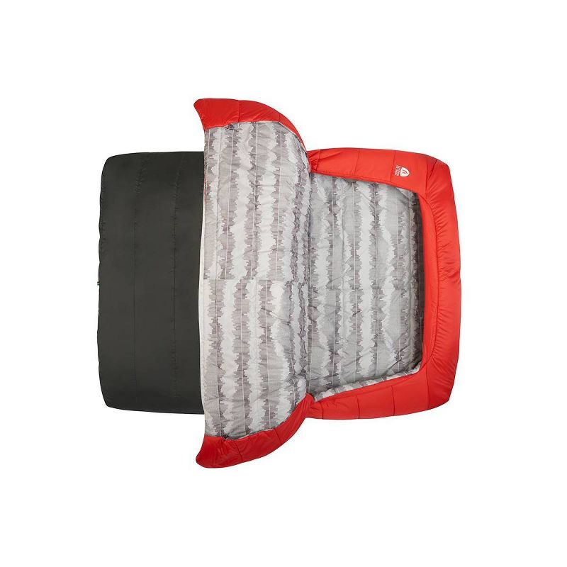 Sierra Designs Frontcountry 20 Degree Queen Sleeping Bag - Red