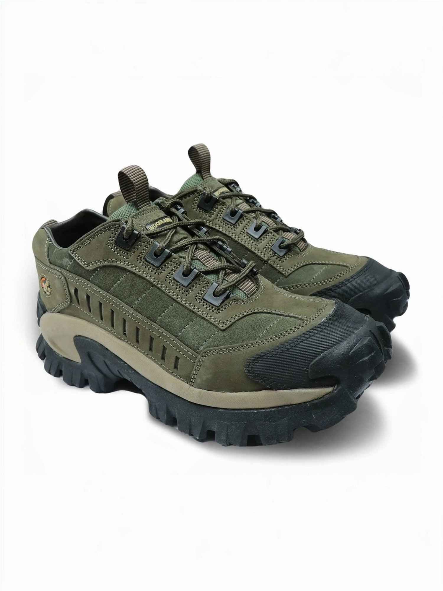 Woodland Men's Olive Outdoor Shoes
