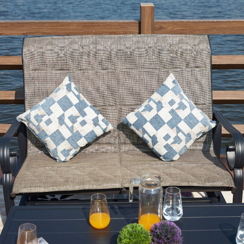 4pc Love seat Glider Patio Seating Set - Patio Festival