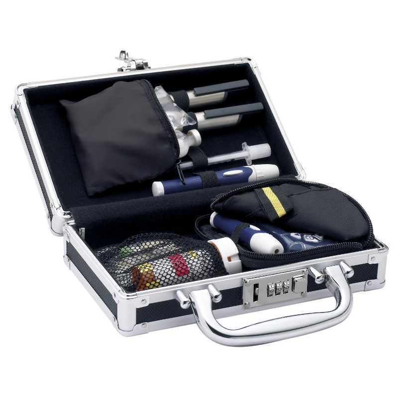 Vaultz Locking Medicine Case - Black