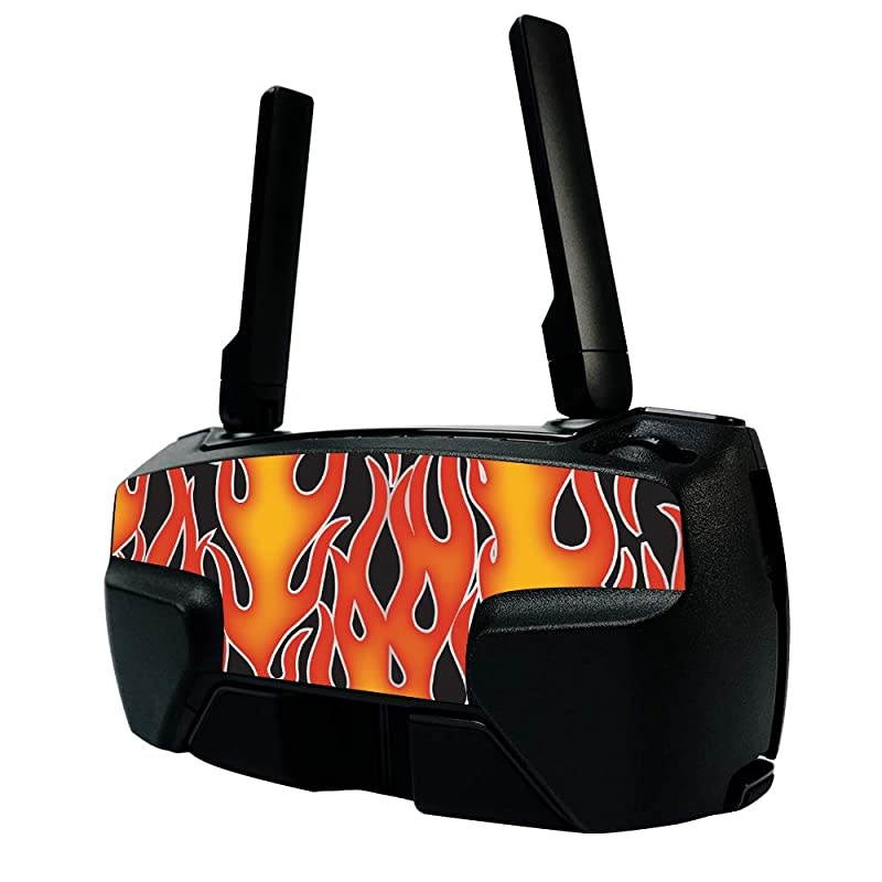 Skin for DJI Mavic Mini Portable Drone Quadcopter - Hot Flames | Protective, Durable, and Unique Vinyl Decal wrap Cover | Easy to Apply, Remove, and Change Styles | Made in The USA