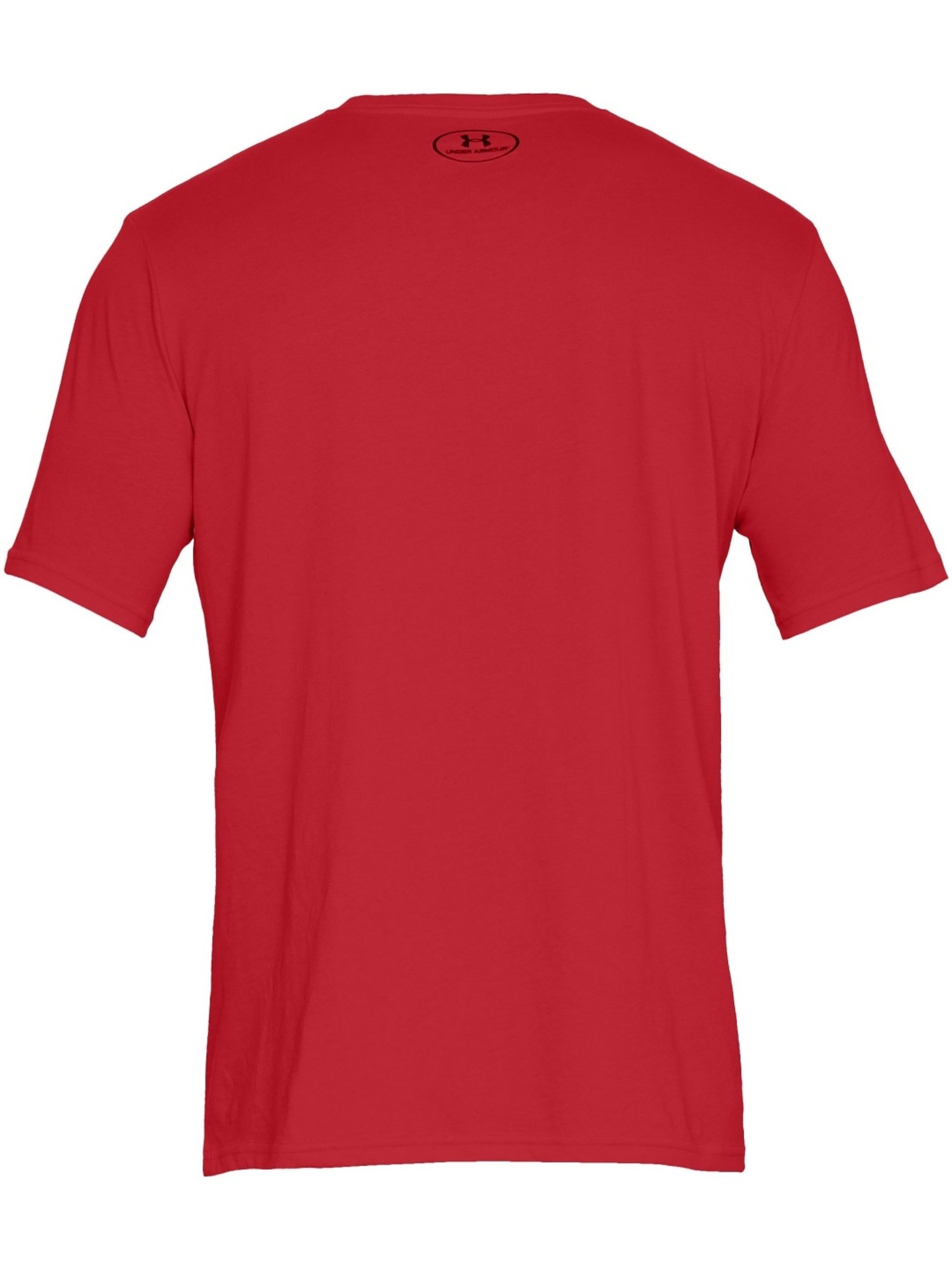 Under Armour Red Cotton Slim Fit T-Shirt