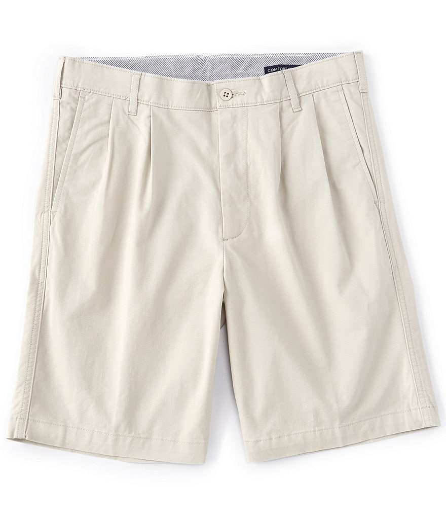 Cremieux Madison Classic-Fit Pleated Stretch 9#double; Shorts